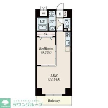 GRANDUKE正木の物件間取画像